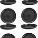 Fortessa - 11" DVM Camp Charcoal Coupe Round Plates, Pack of 6 - DV.MD.BB6081CS