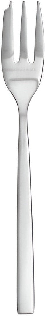 Fortessa - 6.25" Arezzo Stainless Steel Brushed Appetizer/Cake Forks Set of 12 - 1.5B.165.00.038