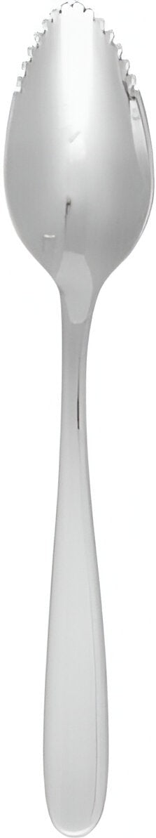 Fortessa - 6.4" Grand City Stainless Steel Grapefruit Spoons Set of 12 - 1.5.622.00.066