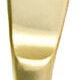 Fortessa - 9.9" Lucca Faceted Brushed Gold Titan PVD Table Knives Set of 12 -c