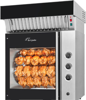 Fri‐Jado - TDR 5 MAN 33" Stainless Steel Pass-Thru Countertop Turbo Deli Rotisserie Oven - 9299016