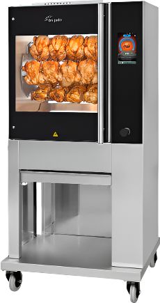 Fri‐Jado - TDR 5 S 33" Stainless Steel Pass-Thru Countertop Turbo Deli Rotisserie Oven - 9299440