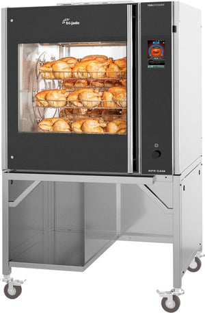 Fri‐Jado - TDR 7 S AC Stainless Steel Turbo Deli Rotisserie Auto‐Clean Oven With WiFi - 9319170