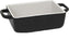 Front Of The House - 16 Oz Rectangle Kiln Black Ovenware Dish, Set of 12 - DBO137BKC23