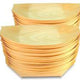 Front Of The House - 4" Servewise Wood Biodegradable Boat Bowl, Pack of 200 - DSD053NAW28