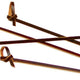 Front Of The House - 4.5" Knotted Bamboo Pick Sepia, 12 Packs of 100 - AST017RDB83