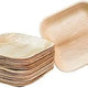 Front Of The House - 4.75" x 3.75" Compostable Wood Servewise Plate, Pack of 200 - DAP060NAW28