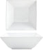 Front Of The House - Kyoto 60 Oz Bright White Tall Square Porcelain Bowl, Set of 2 - BBO006WHP10