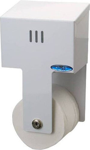 Frost Products - Vertical Double Roll White Toilet Tissue Dispenser - 159