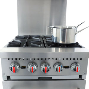 General - 24" Liquid Propane Gas Range Stove - GR4-24LP