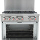 General - 36" Natural Gas Range Stove - GR6-36NG