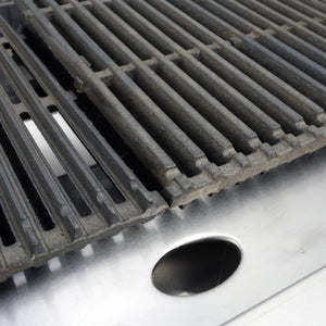 General - 48" Natural Gas 4 Burner Charbroiler Grill - GCRB-48NG