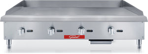 General - 48" Natural Gas 4 Burner Countertop Griddle - GCMG-48NG