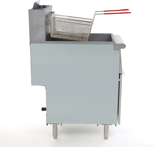 General - 50 lb Natural Gas Deep Fryer - GFF4-50N