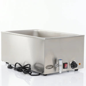 General - Stainless Steel Electric Food Warmer with Drain - GFW-100D