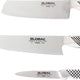 Global - 3 PC Knife Set 8" Chef Knife (G2), 5.5" Vegetable Knife (GS5) & 3" Peeling Knife (GSF15) - G2515