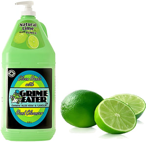 Grime Eater - 3.5 L Natural Lime Hand Cleaner with Pumice Jug (No Pump), Pack of 4 - 50-00