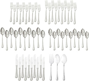 HENCKELS - Alcea 53 PC Polished Flatware Set - 1011378