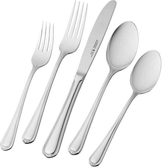 HENCKELS - Alcea 65 PC Polished Flatware Set - 1011379