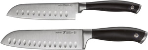 HENCKELS - Forged Silvercap Elite 2 PC Black Knife Set - 1013737