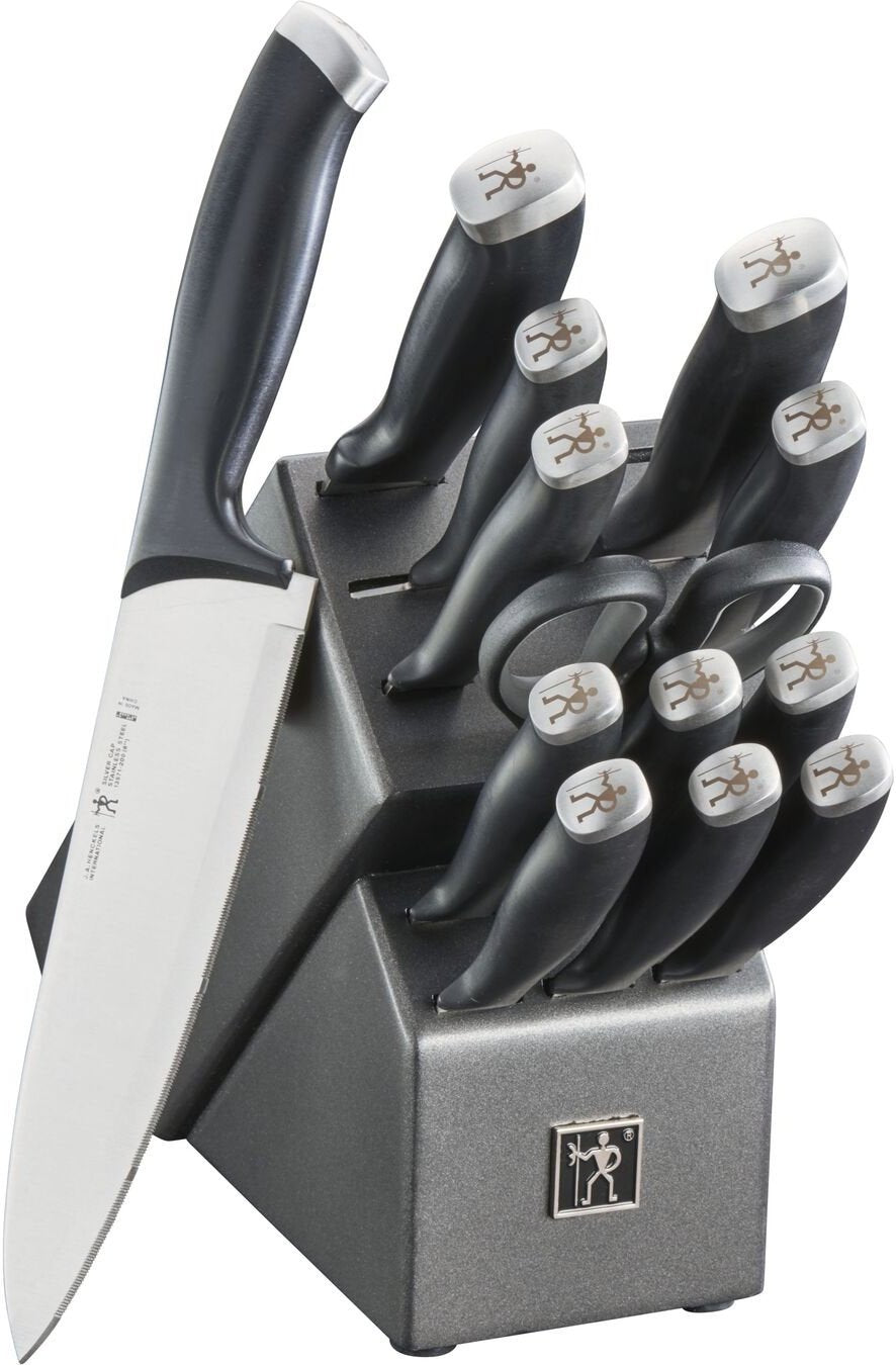 HENCKELS - Silver Cap 14 PC Knife Block Set - 13581-000 - DISCONTINUED