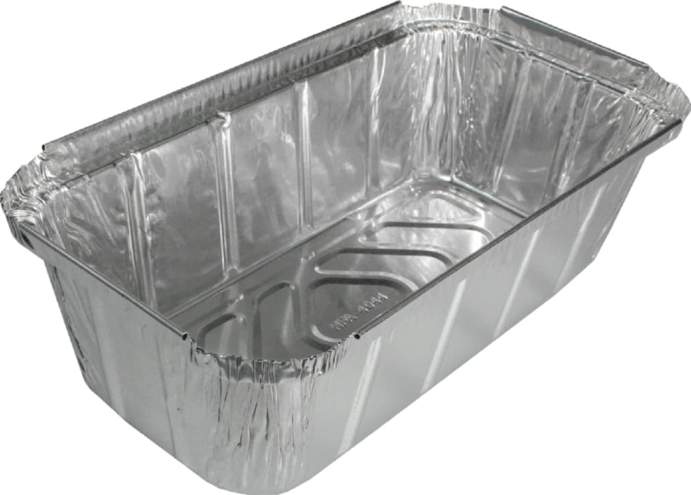 HFA - 1.5 lb Aluminum Loaf Pan, Pack of 500 - 4044-35-500