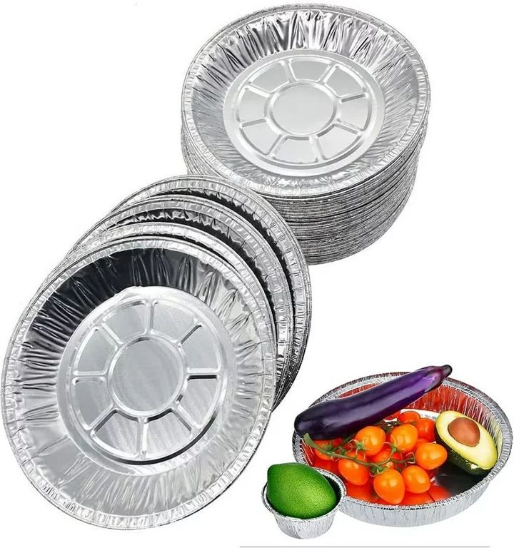 HFA - 22 Oz Extra Deep Foil Pie Pan, Pack of 500 - 4005-35-500