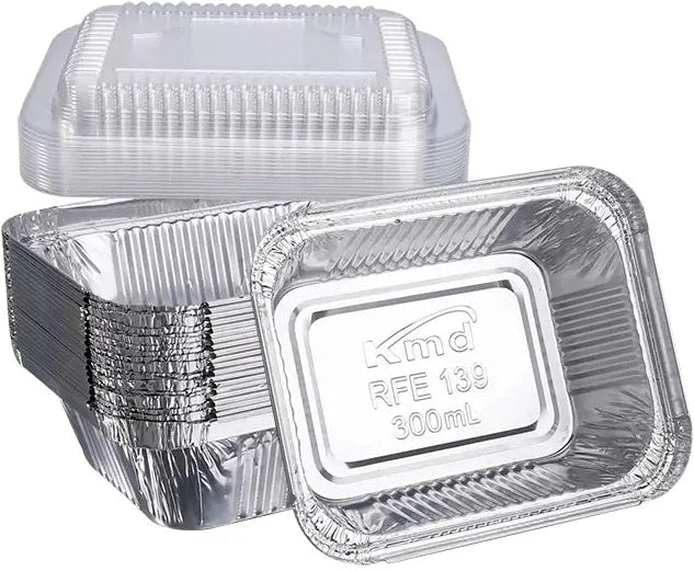 HFA - 23 Oz Oblong Foil Container, Pack of 500 - 2060-30-500