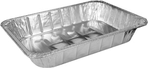 HFA - 256 Oz Aluminum Oblong Roaster Pan, Pack of 100 - 2017-00-100