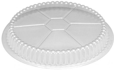 HFA - 7" Plastic Dome Lid Fits For Round Container, Pack of 500 - 2047DL