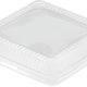 HFA - 8" Plastic Dome Lid Fits For Square Container, Pack of 500 - 4048DL