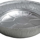 HFA - 9" Aluminum Round Full Curl Container, Pack of 500 – 2046-30-500FC