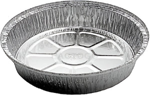 HFA - 9" Durable Round Foil Container, 500/Cs - 290-30-500