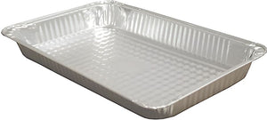 HFA - Full-Size Aluminum Shallow Steam Table Pan, Pack of 50 - 4021-70-50