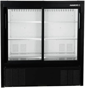 Habco - 47" Double Sliding Door Impulse Cold Space Merchandiser - ESM14SL48HC