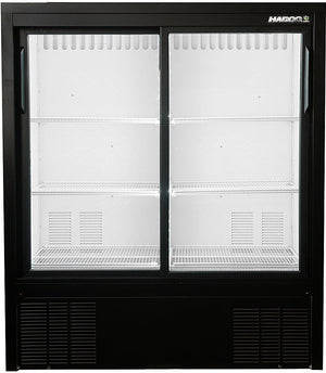 Habco - 54" Double Sliding Door Impulse Cold Space Merchandiser - ESM14SL54HC