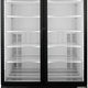 Habco - 54" Double Swing Glass Door Cold Space Merchandiser - ESM49HCTD