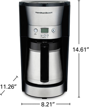 Hamilton Beach - 10 Cup Programmable Thermal Coffee Maker - 46899R