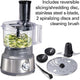 Hamilton Beach - 10 Cup Spiralizing Food Processor Silver - 70735