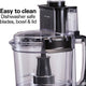 Hamilton Beach - 10 Cup Stack & Snap Food Processor with Big Mouth - 70721C