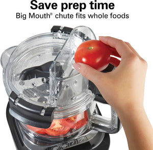 Hamilton Beach - 10-Cup Stack & Snap Food Processor with Bowl Scraper - 70822FG