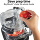 Hamilton Beach - 10-Cup Stack & Snap Food Processor with Bowl Scraper - 70822FG