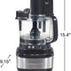 Hamilton Beach - 10-Cup Stack & Snap Food Processor with Bowl Scraper - 70822FG