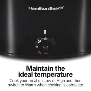 Hamilton Beach - 10 QT Extra-Large Stay or Go Slow Cooker - 33195G