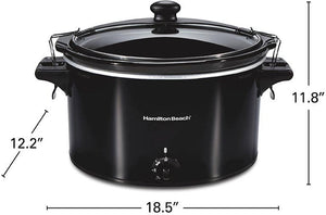 Hamilton Beach - 10 QT Extra-Large Stay or Go Slow Cooker - 33195G