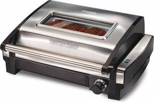 Hamilton Beach - 118 Sq. In. Searing Grill with Lid Window - 25361C