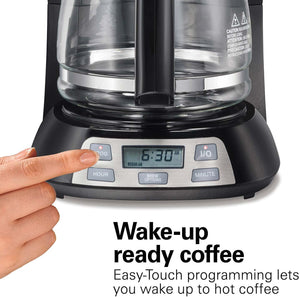 Hamilton Beach - 12 Cup Programmable Drip Coffee Maker - 49632