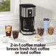 Hamilton Beach - 12 Cup Programmable Hot & Iced Coffee Maker - 49620