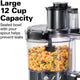 Hamilton Beach - 12 Cup Stack & Snap Food Processor - 70727G