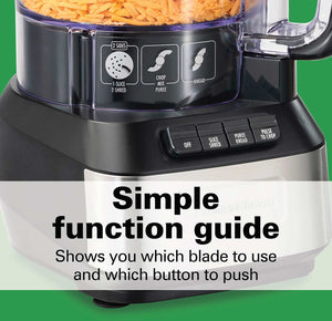 Hamilton Beach - 12 Cup Stack & Snap Food Processor - 70727G